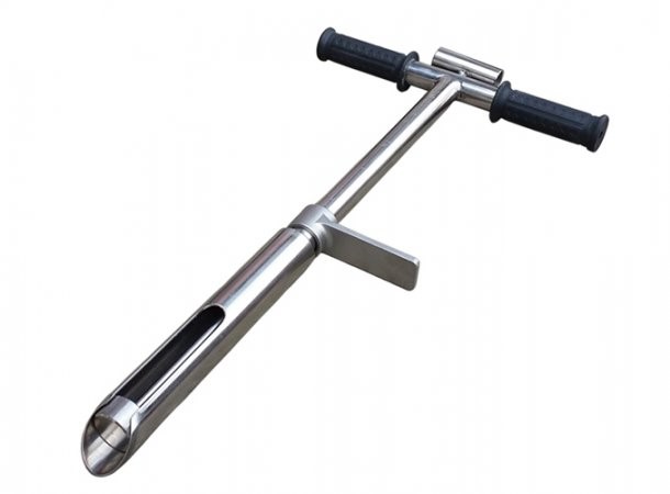 Стальной пробоотборник полевого грунта 