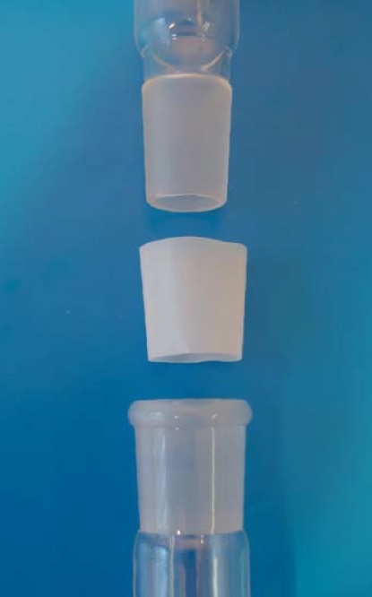 Адаптер для стеклянных шлифованных соединений  