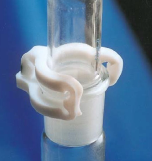 Зажим для шлифов 10/- из тефлона (PTFE) 