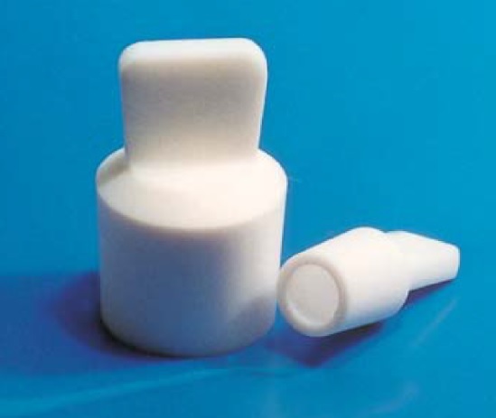 Пробка полая из тефлона (PTFE) для конического соединения 9 (US) 