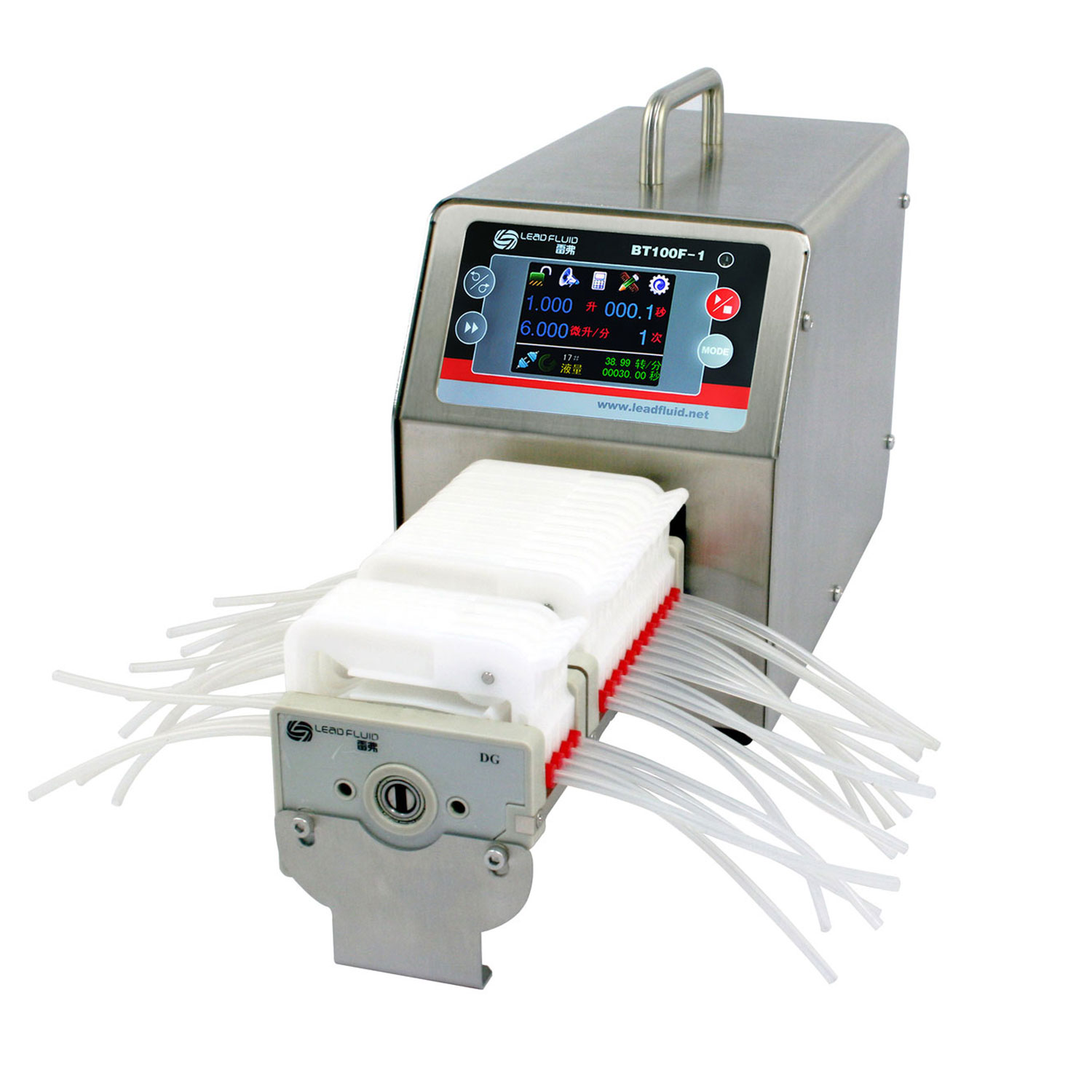 Перистальтический насос с программируемым дозированием BT100F-1 