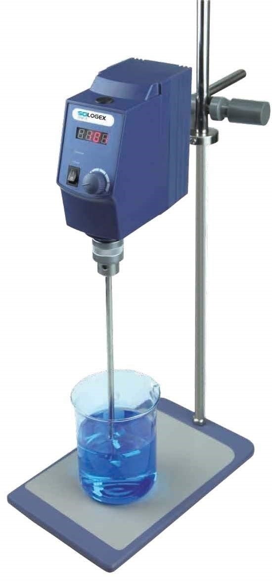 Верхнеприводная мешалка OS20-S с цифровым светодиодным дисплеем 